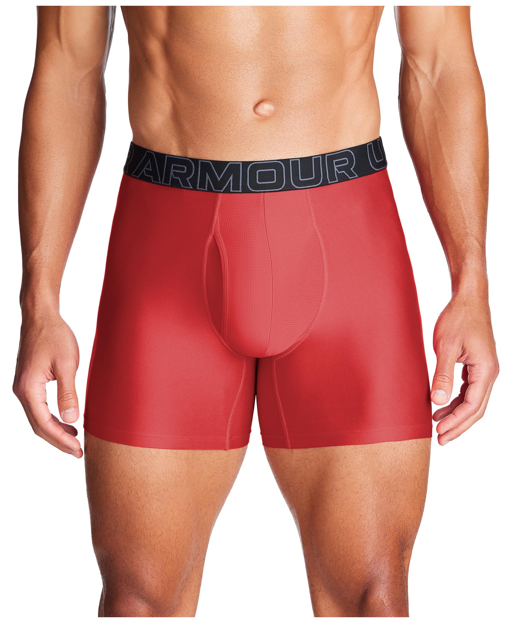 Under Armour Mens Tech Boxerjock 6-inch Multipack