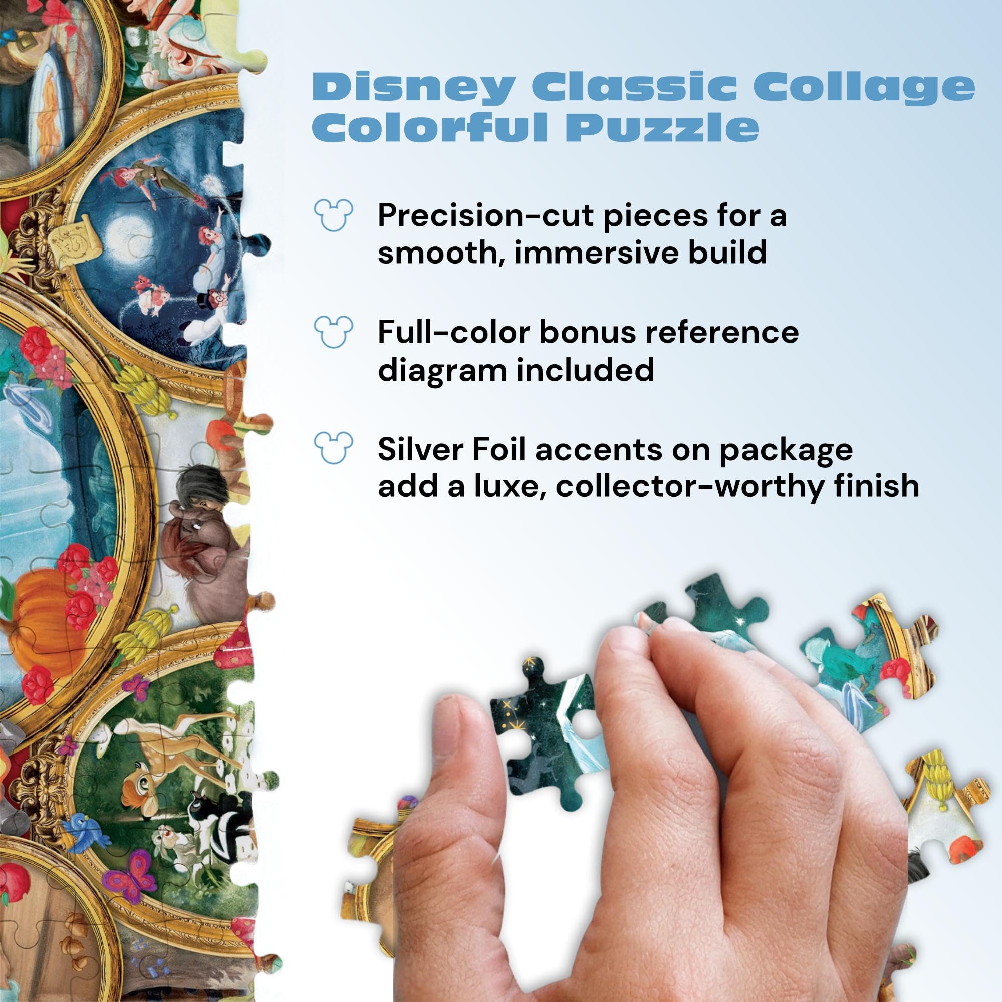 Amazon.com: Ceaco – 2000 Piece Silver Select Disney Classic