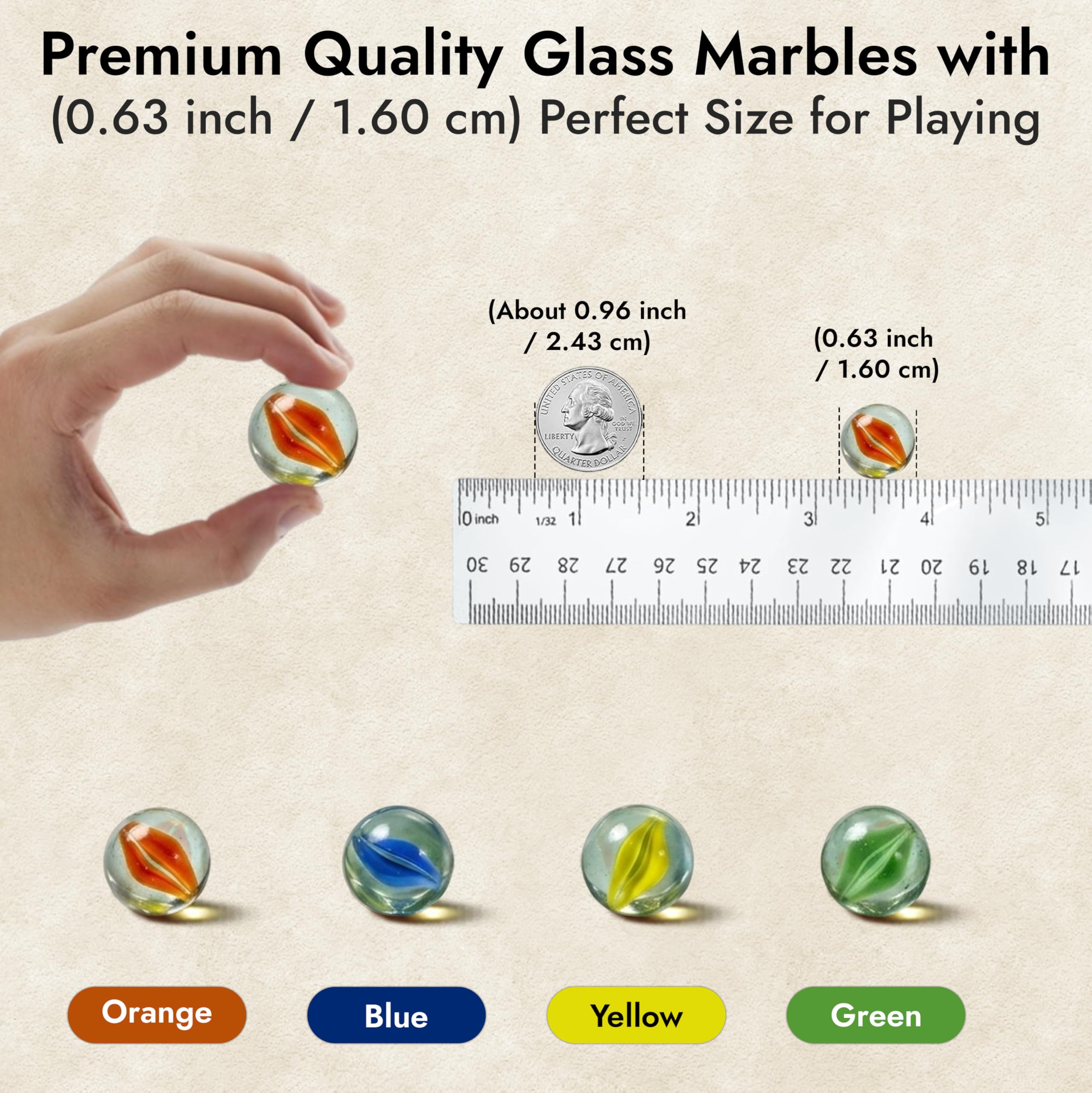 ARSUK Canicas de Cristal 70-80 Pedazos Mármoles de Cristal Coloridos, Juguetes de Bolas de Canicas para Juguetes de la Decoración, Consolas de Juegos, Juego de niños