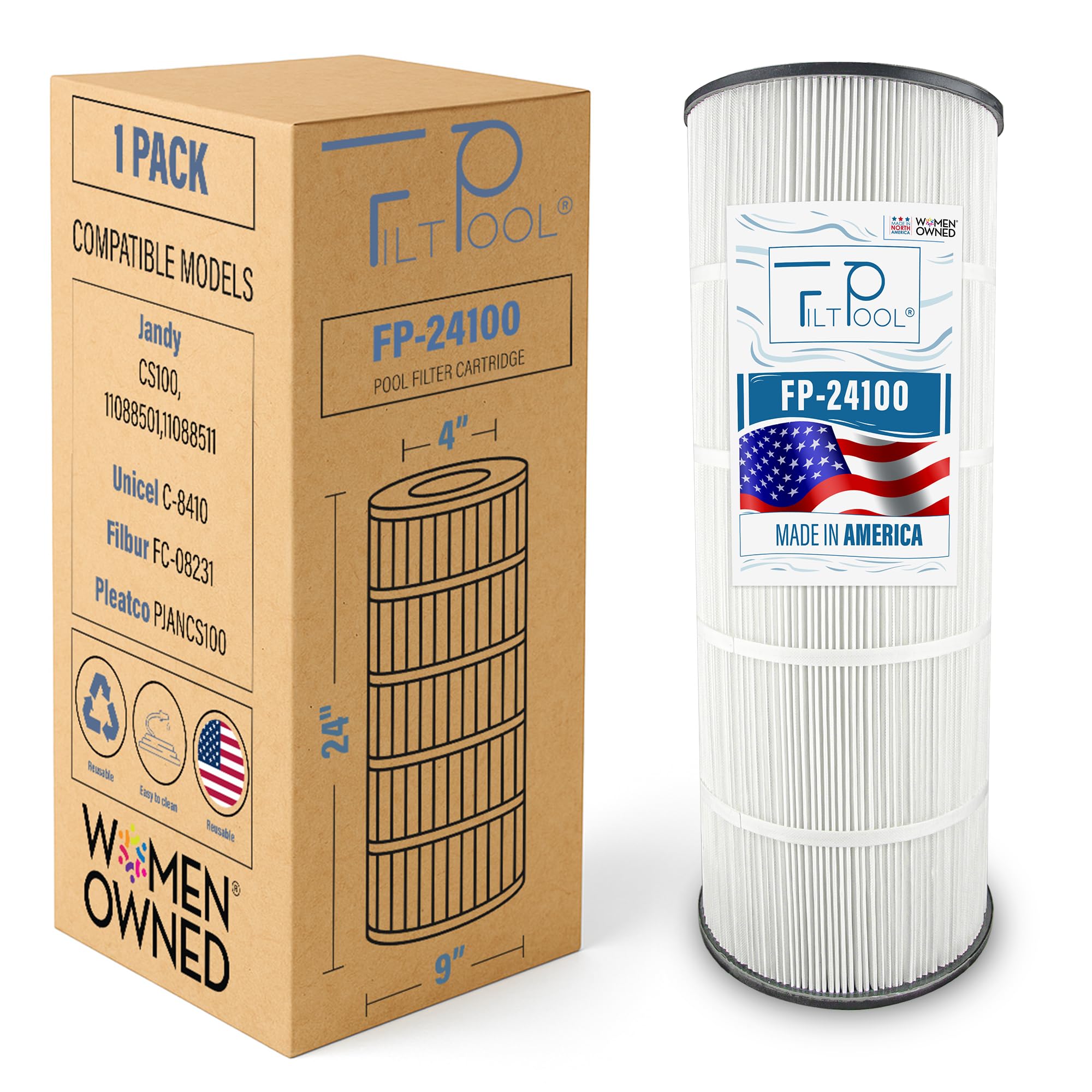 Amazon.com : FILTPOOL - FP-24100 - Pool Filter Replacement for