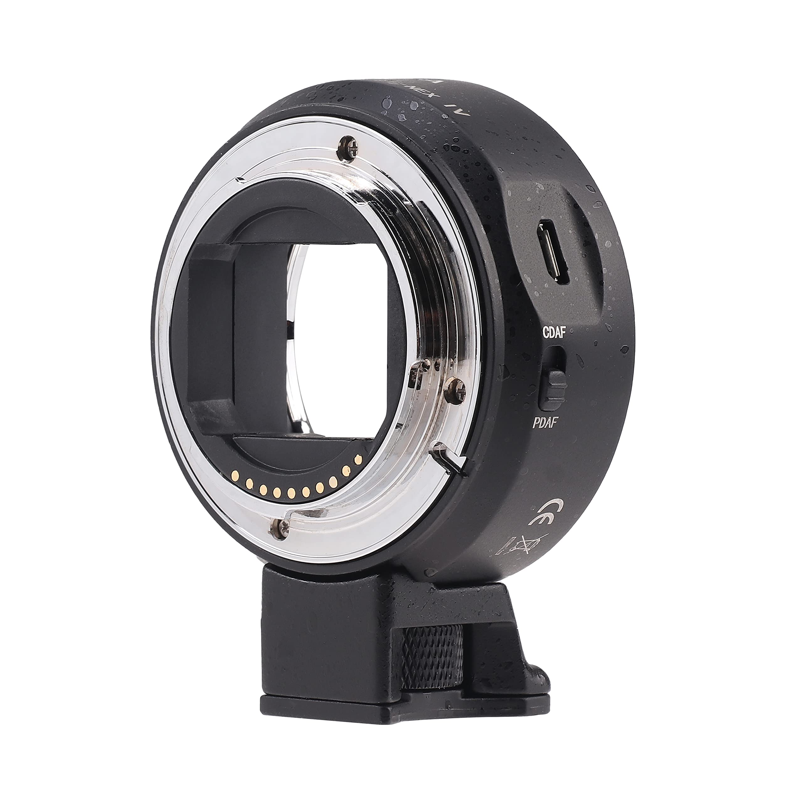 Hersmay Adattatore Obiettivo per Sony E Mount A7IV A7RIV A7C A9 A7SIII - Dettaglio