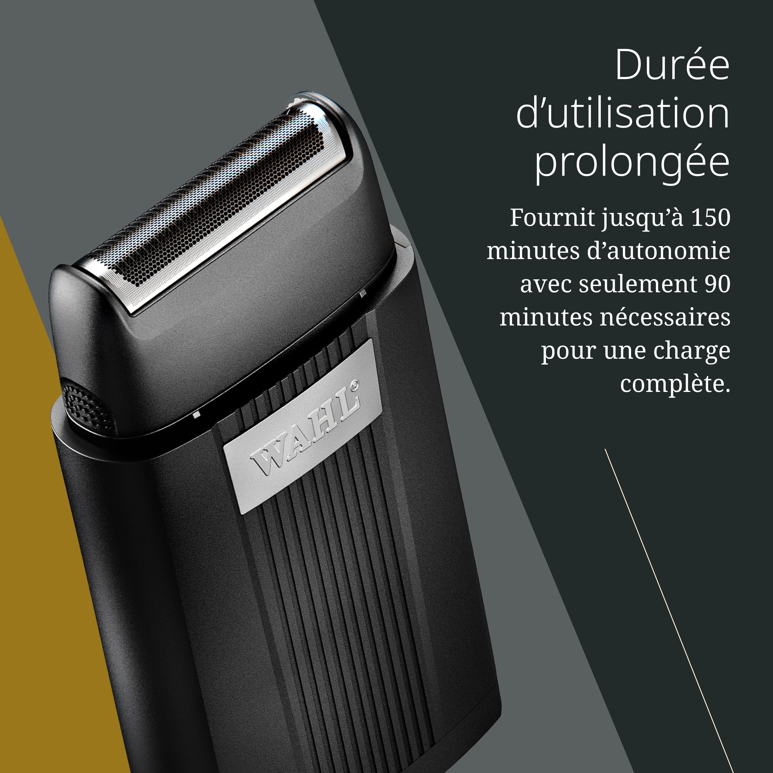 Wahl Super Close - Outil de finition - Rasoir pour un fading de précision, des coupes serrées et un fading du cuir chevelu