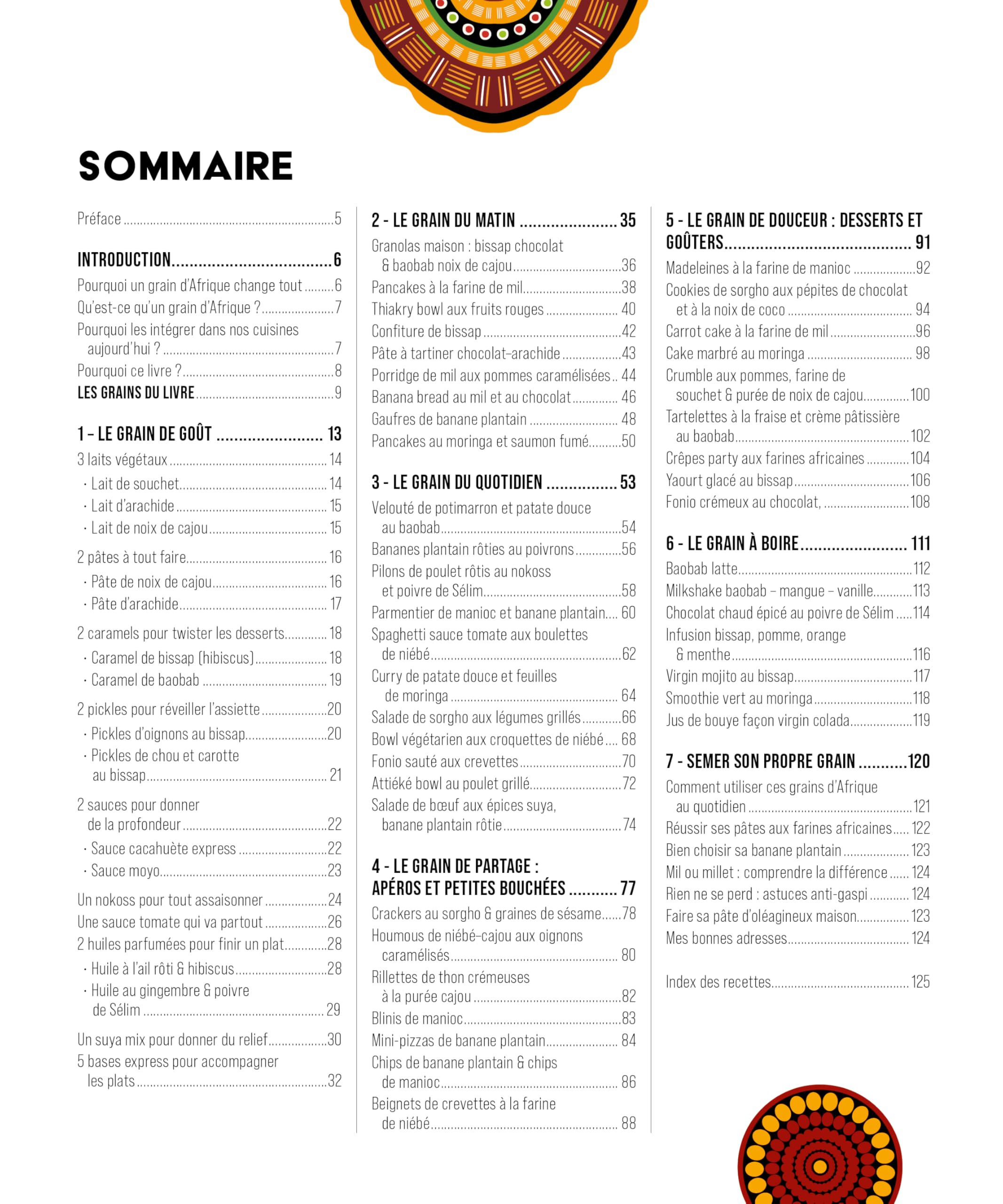 Grain d'Afrique: 60 recettes pour une touche d'Afrique au quotidien