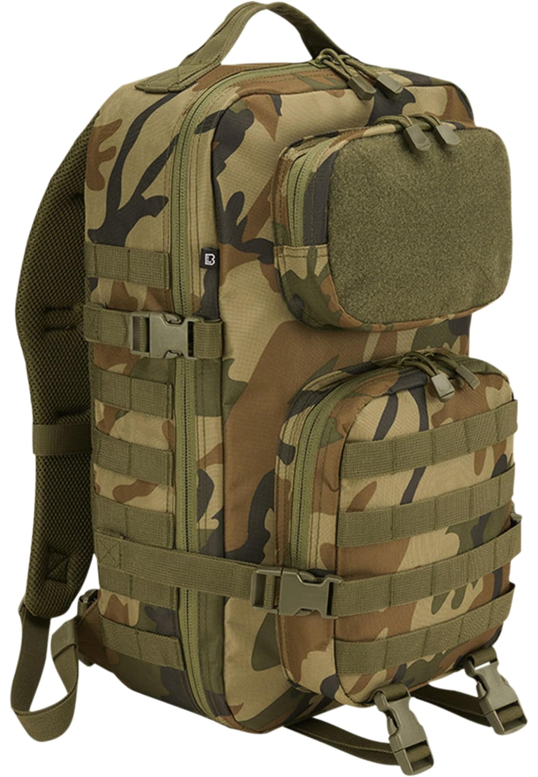 Brandit US Cooper Patch Large Backpack Woodland Size OS, woodland, Einheitsgröße