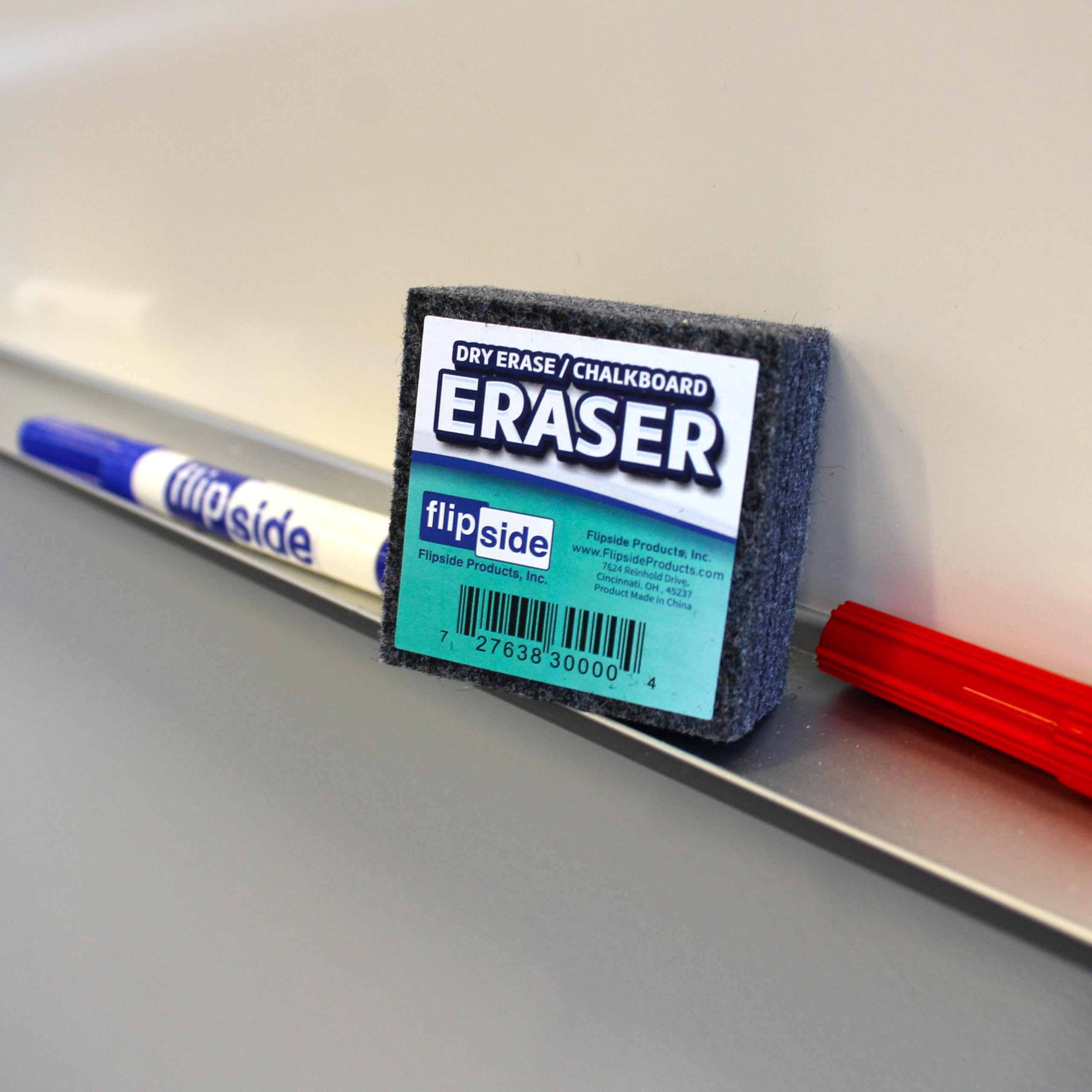 筆記具 Scuffed Eraser Amazon.com: Flipside Products Dry Chalkboard Manual Eraser