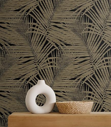 Vista 23 de Tommy Bahama - Papel tapiz para despegar y pegar, papel tapiz tropical para dormitorio, tocador, cocina, vinilo, cobertura de 30.75 pies cuadrados