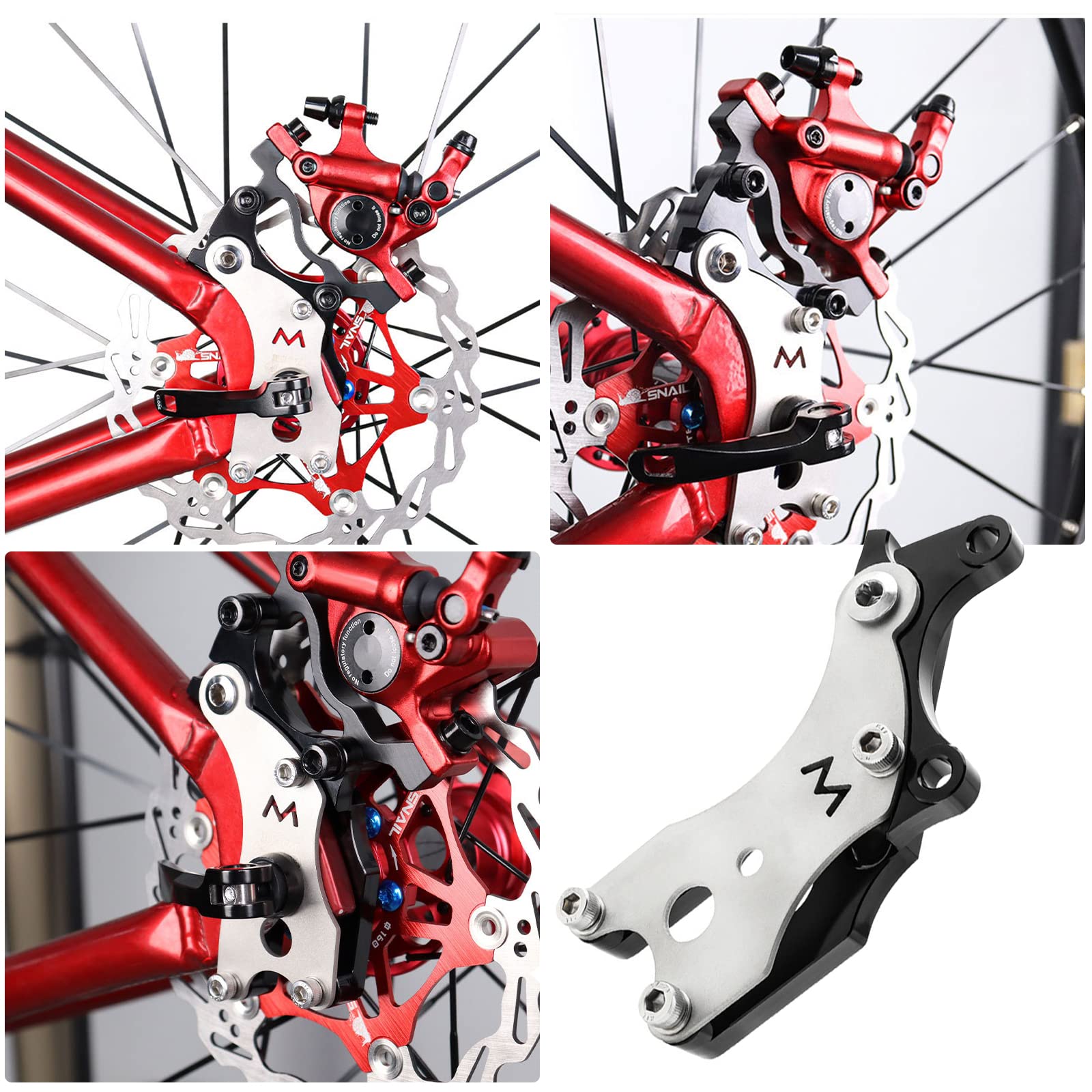 Amazon | kingsea ディスクブレーキアダプター 高耐久 アルミニウム