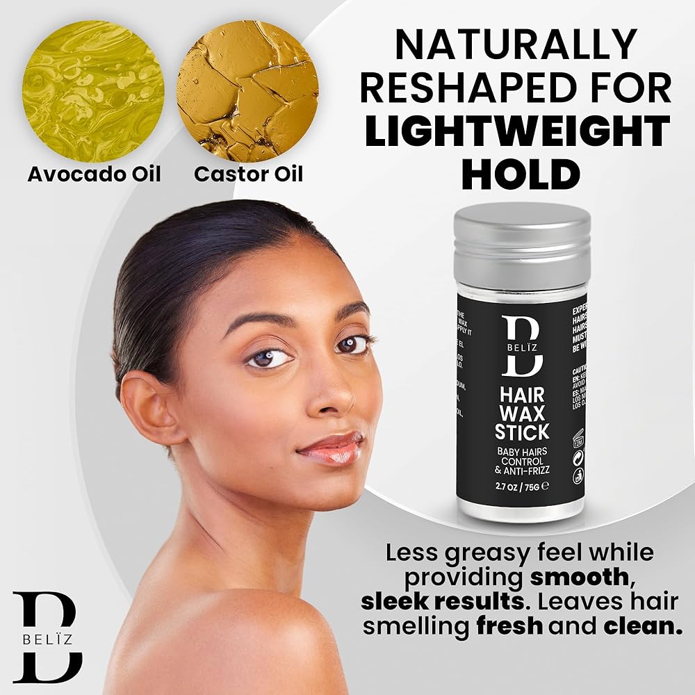 ヘアスティック Amazon.com: Hair Wax Stick - Slick Back Hair Slick Stick