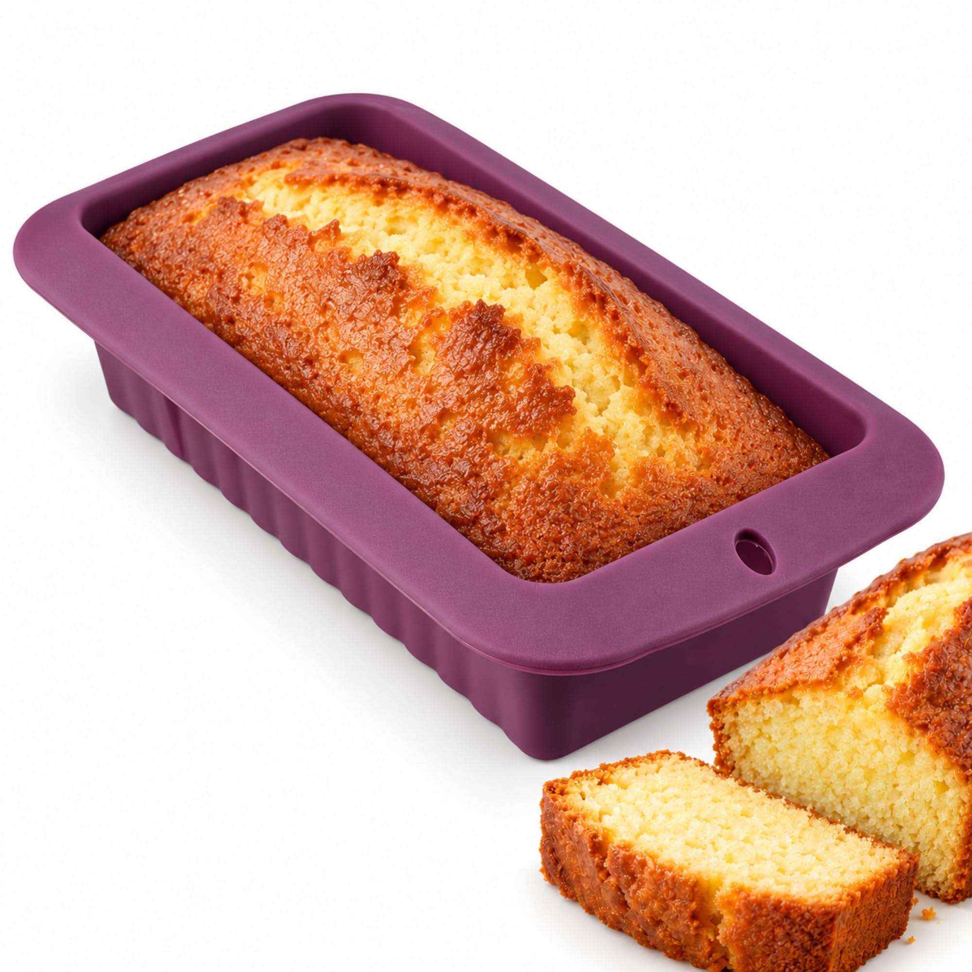 Molde de Silicona para Bizcochos, Molde repostería silicona, Longitud 25 cm - imagen 1