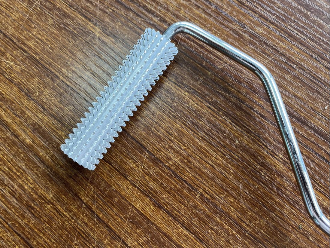 LOCKFIX INC 3/4X3 Nobby Roller Fiberglass Laminating Roller Bubble Roller for Resin Laminating Roller Project Kit for Composite