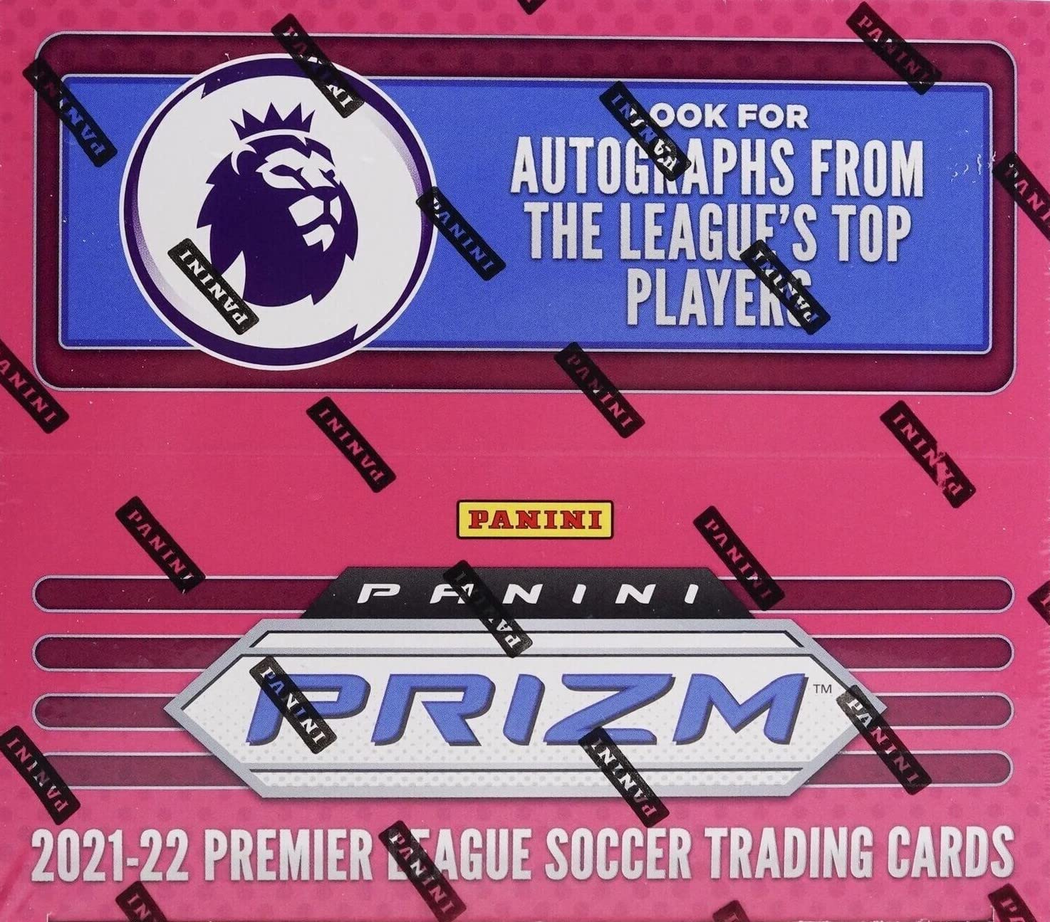 2021/22 Prizm Premier League Soccer Retail Box Factory Sealed 24 Packs Per Box 4 Cards Per Pack
