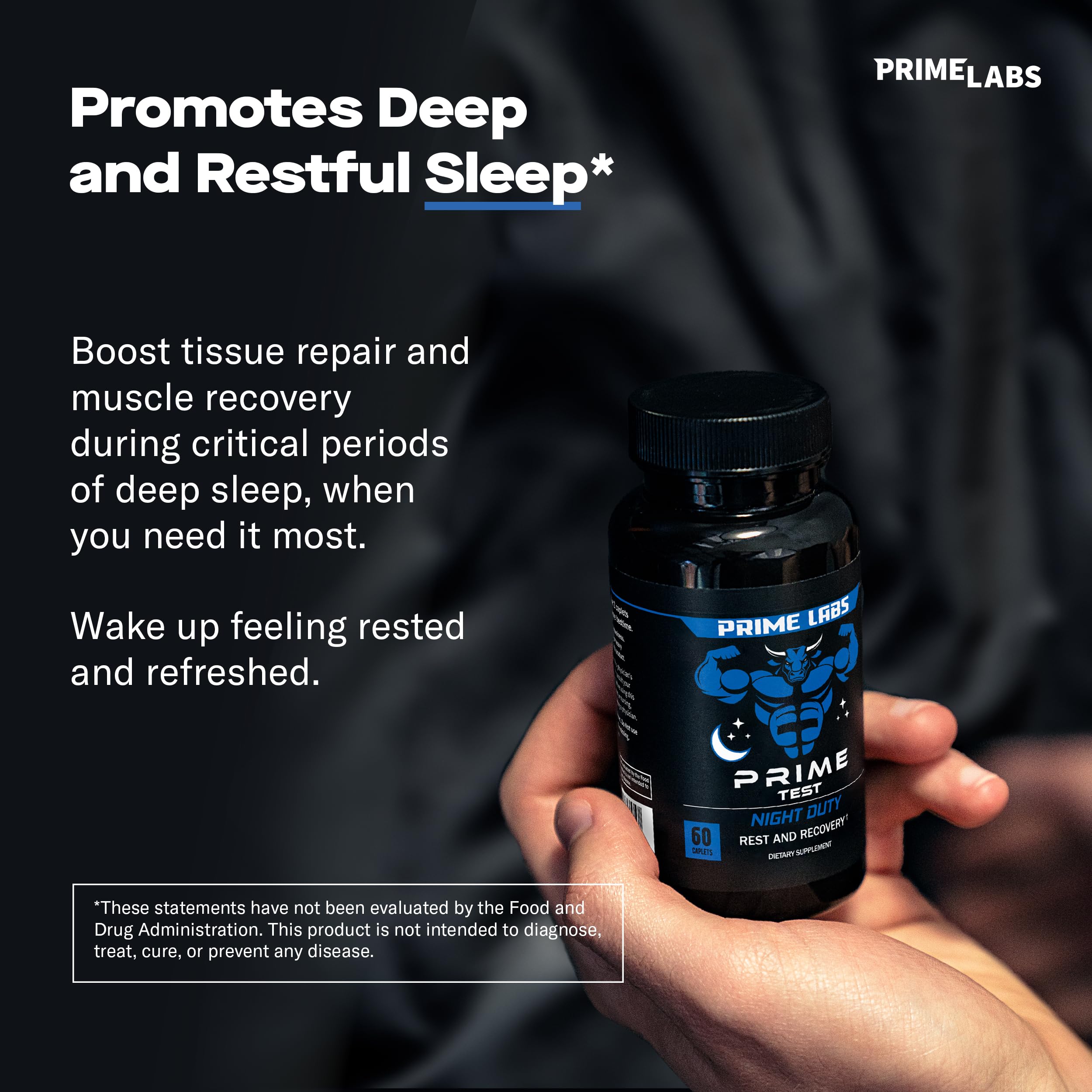 Prime Labs Prime Test Night Duty, Testosterone Booster for Men — Amazon image 4