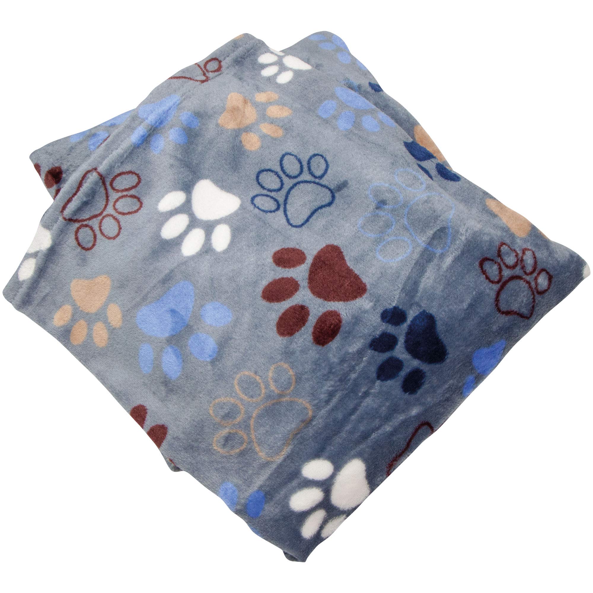Nobby Classic Lissi Fleece Dog Blanket 100 x 150 cm Dark Grey