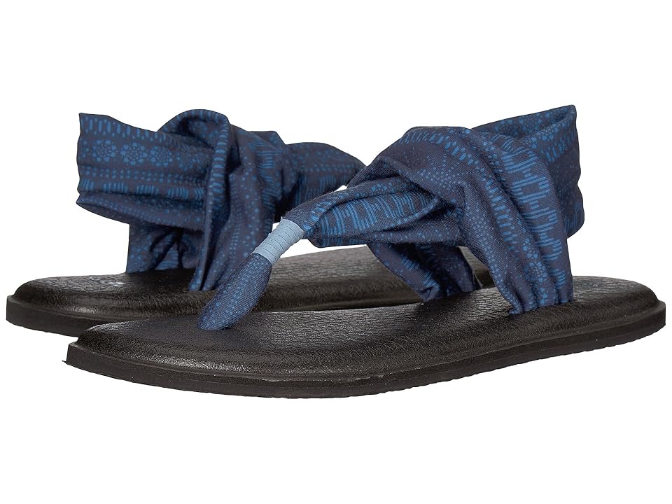 

Sanuk Yoga Sling 2 Prints (Blue Heaven Shibori Stripes) Women's Sandals