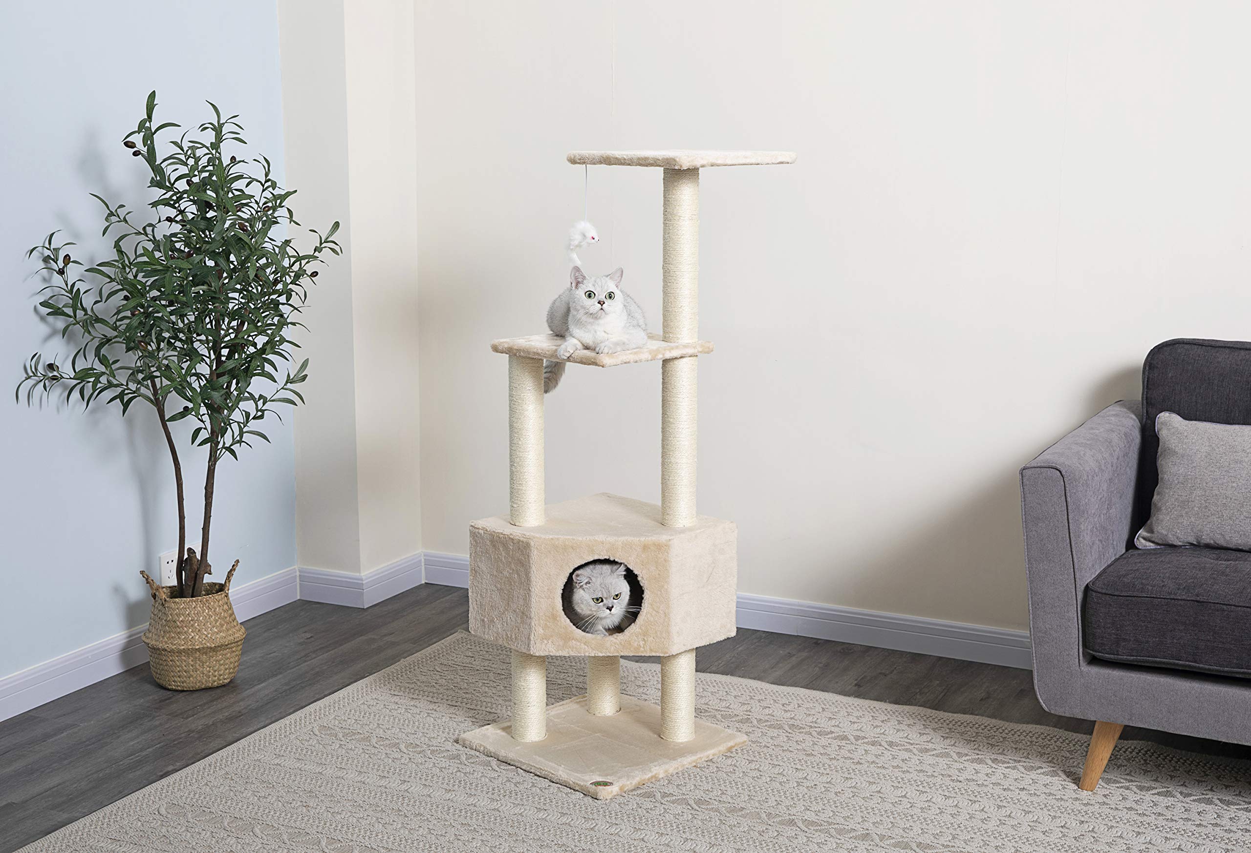 Go Pet Club Cat Tree Condo House Furniture