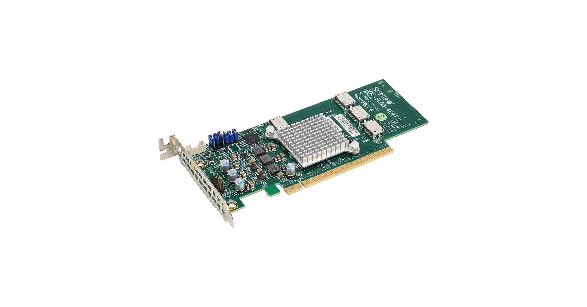 Amazon.com: Supermicro AOC-SLG3-4E4T 12.8GB/s Quad-Port Gen