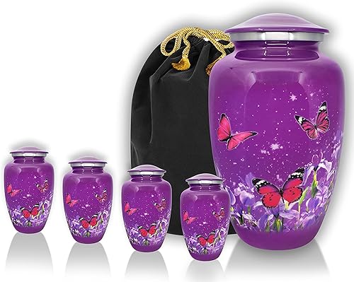 Trupoint Memorials Urnas de cremación para adultos capacidad para 075 libras por mini urna mini urnas de cremación de 275 x 175 pulgadas urnas de