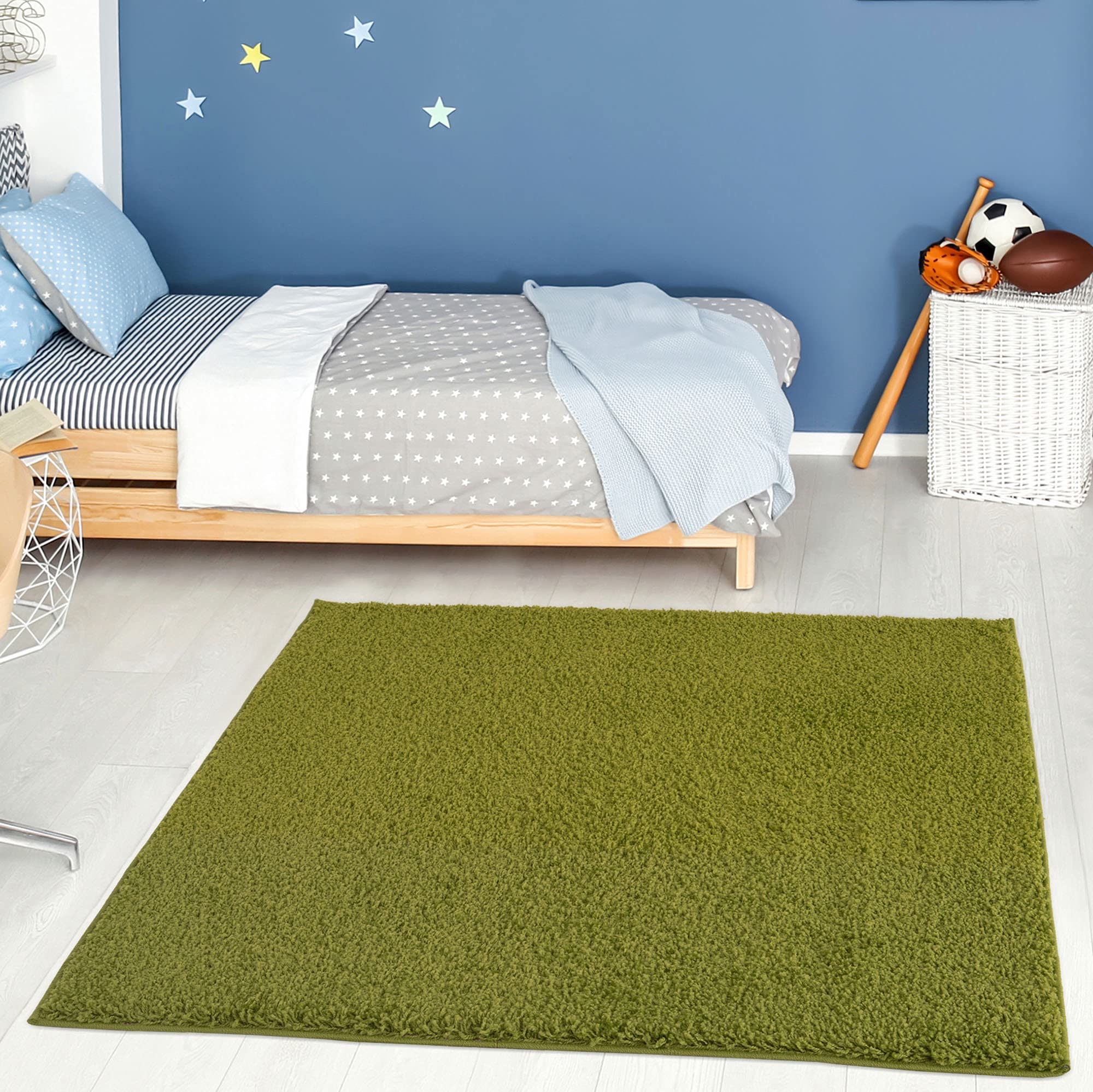 THE RUGS Living Room Rug, Shaggy Soft And Elegant Carpets for The Bedrooms And Kitchen Easy To Clean