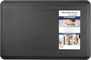 WeatherTech ComfortMat Anti-Fatigue Floor Mat, 24 x 36 in, 3/4 in Thick, Bordered, Black