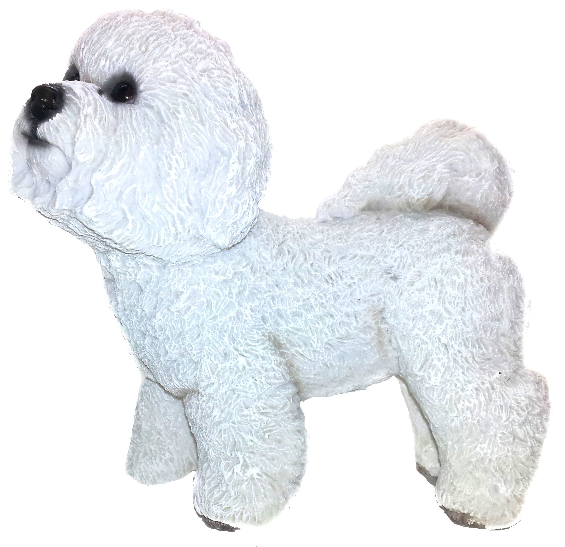 Bichon Frise Decorative Ornament Pet Dog Figurine