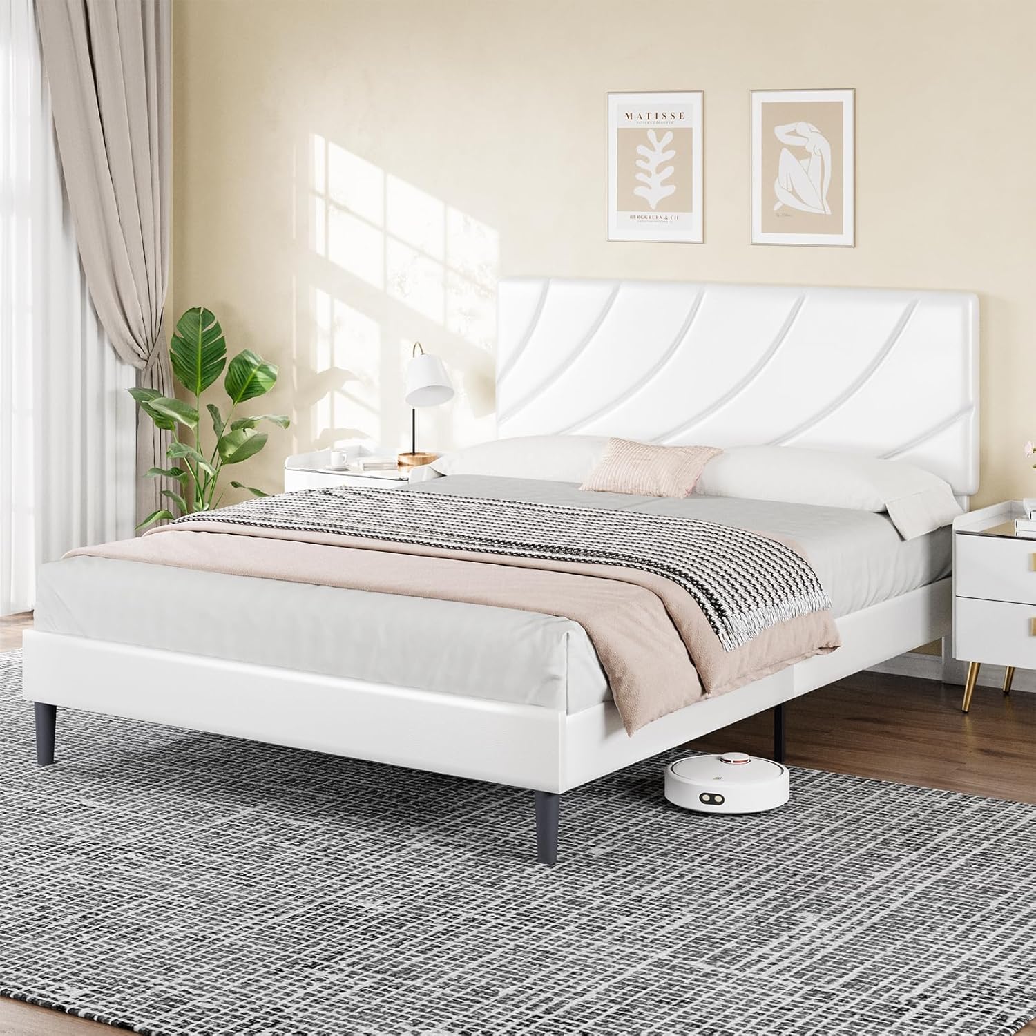 ◆つむぎ◆ Amazon.com: HOMBCK Bed Frames Twin, Girls Twin Bed Frame