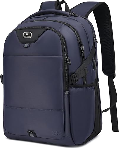 Miniatura 1 de Mochila para laptop, extra grande, compatible con la TSA, mochilas de viaje para universidad, Negro -, Mochila para laptop, mochila universitaria,