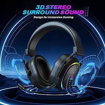 Amazon.com: Wireless Gaming Headset for PS5 PS4, 2.4 Ghz