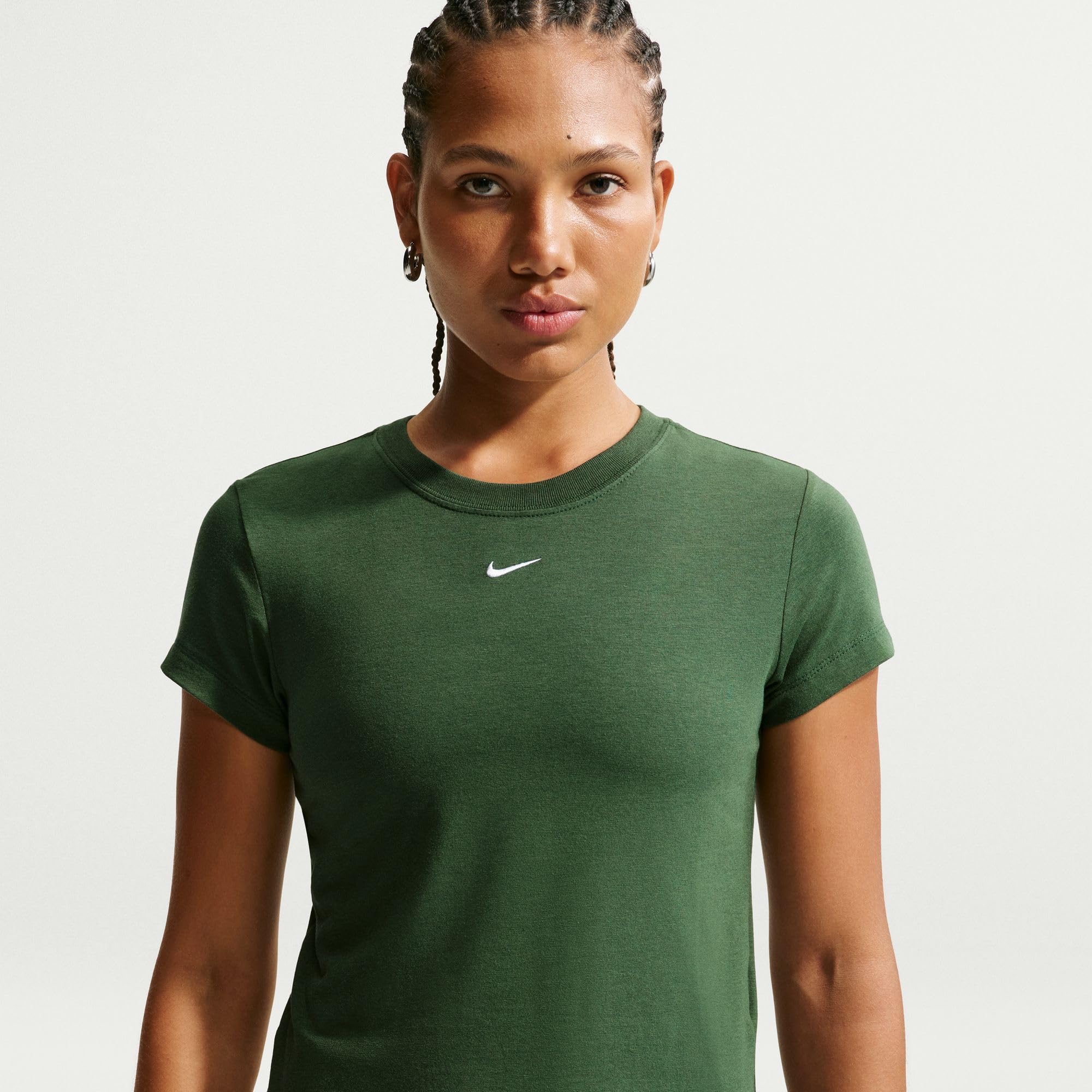 Nike W NSW NK Chll KNT MD CRP T-Shirt Femme (Lot de 1)