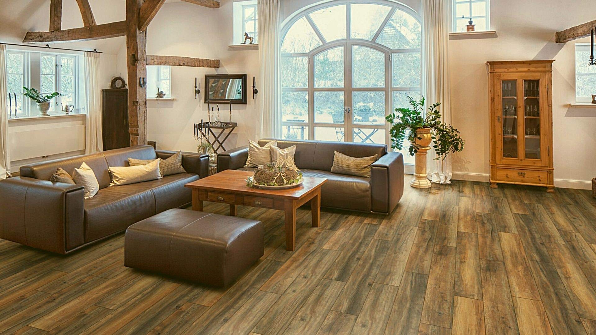 Kronotex Pavimento Laminato AC5/12mm Antiscivolo Flottante, Rovere Rustico Scatola 1,293m²