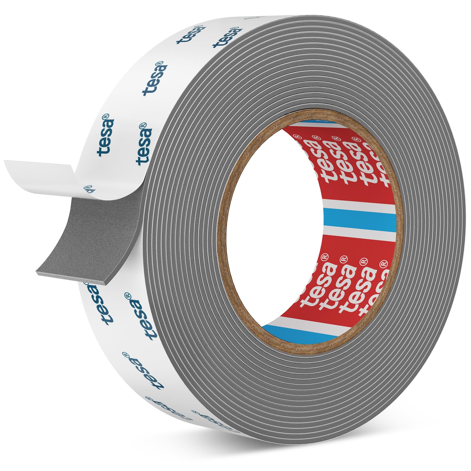 Emitever Doppelseitiges Klebeband Extra Stark 20mm x 5,5m - 68211 Montageband für Wand, LED, Auto & Möbel | Hochleistungs-Haftkraft (17-28N/cm) | Rückstandsfrei Entfernbar