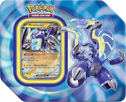 Pokemon TCG Lata de verano Paldea Legends - Miraidon