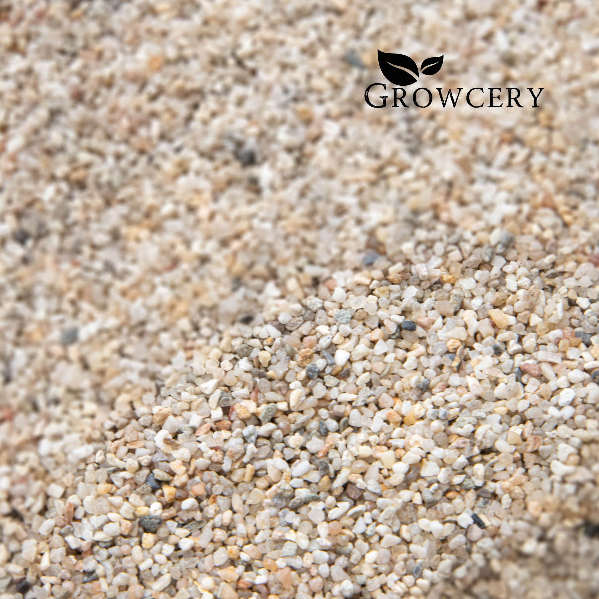 Sable de silice – Remplissage de substrat grossier de 1 à 2 mm pour aquarium, idéal comme gravier d'aquarium et gravier, améliorant l'esthétique et la santé de votre environnement d'aquarium