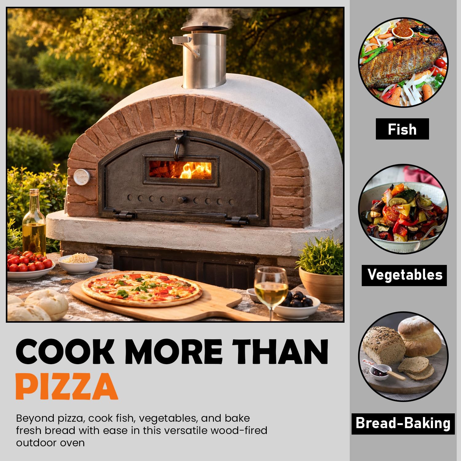 Amazon.com: Authentic Pizza Ovens Buena Ventura Sierra Premium