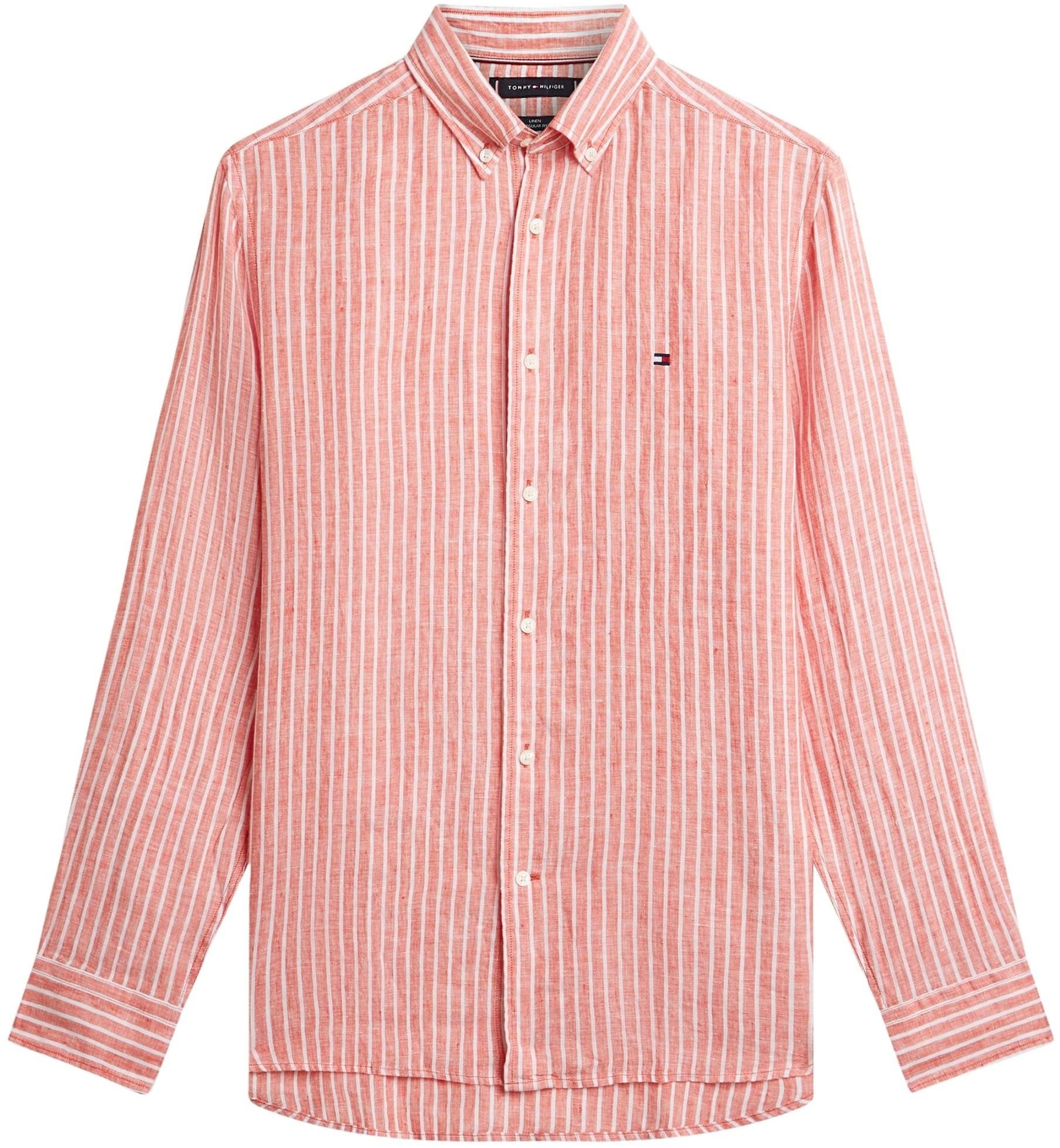 Tommy Hilfiger Linen Bengal Stripe RF Shirt