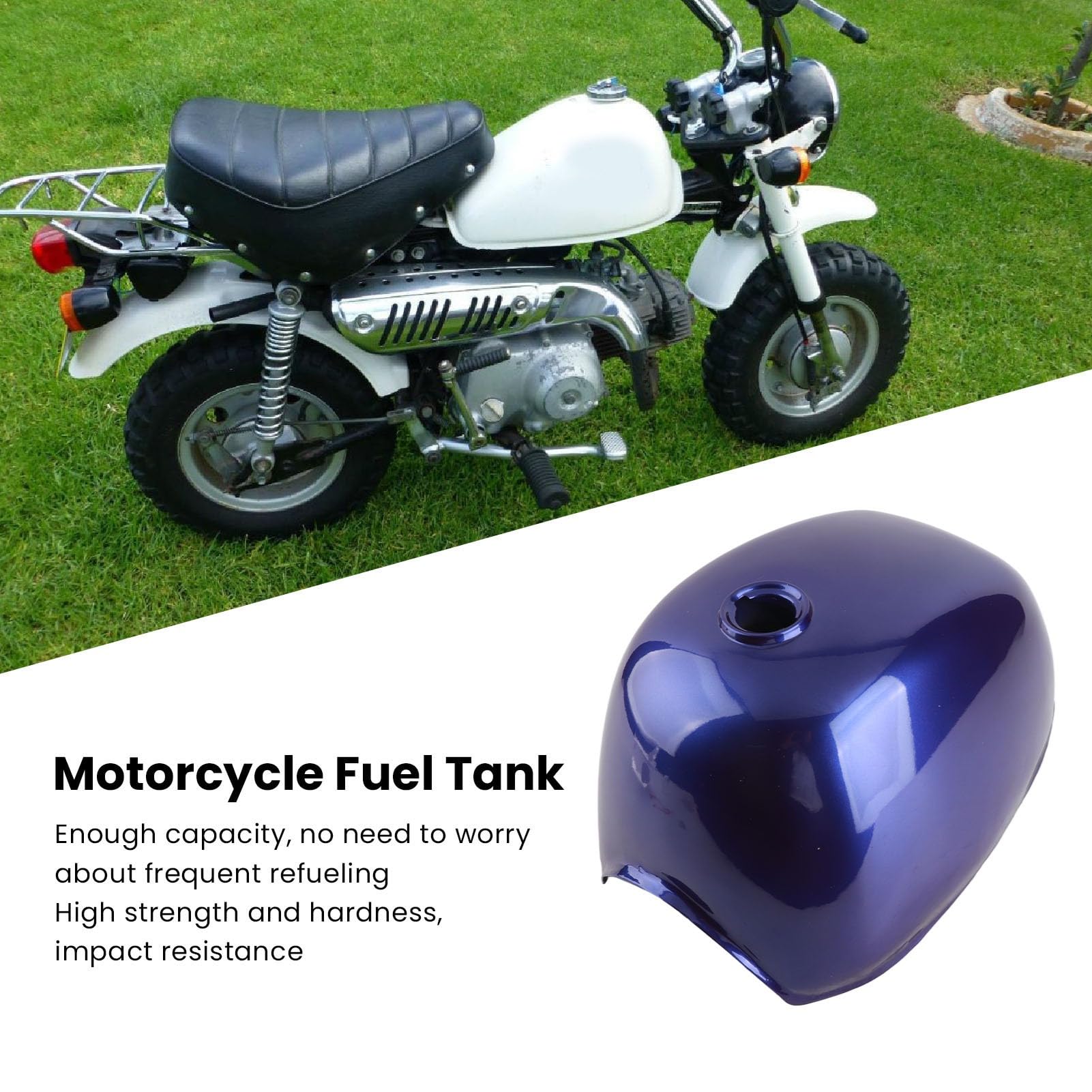 Tbest Carenado Metálico de Motocicleta para Mini Trail Z50