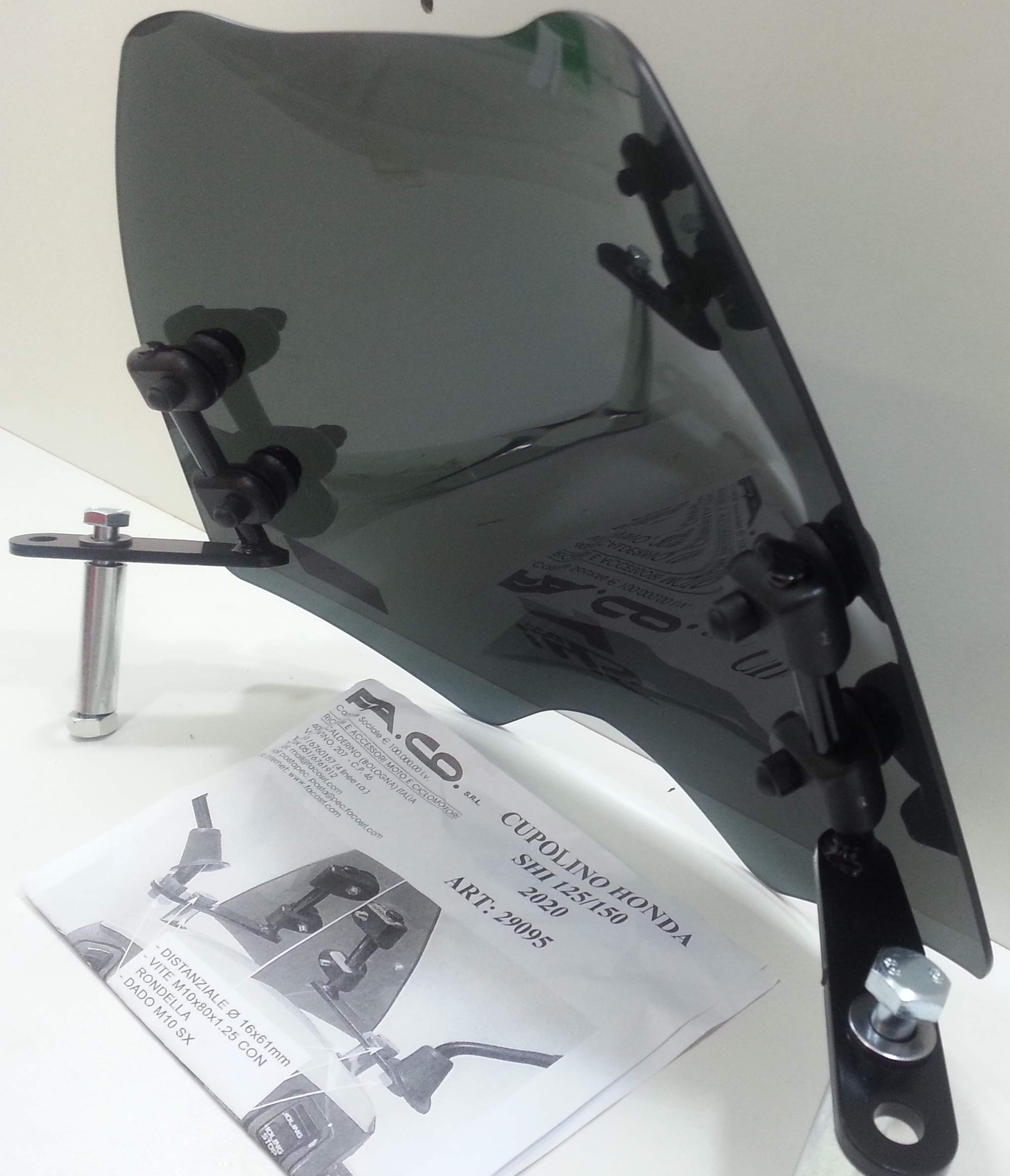 CUPOLINO FUME' SCURO HONDA SHi 125-150 anno 2020 i
