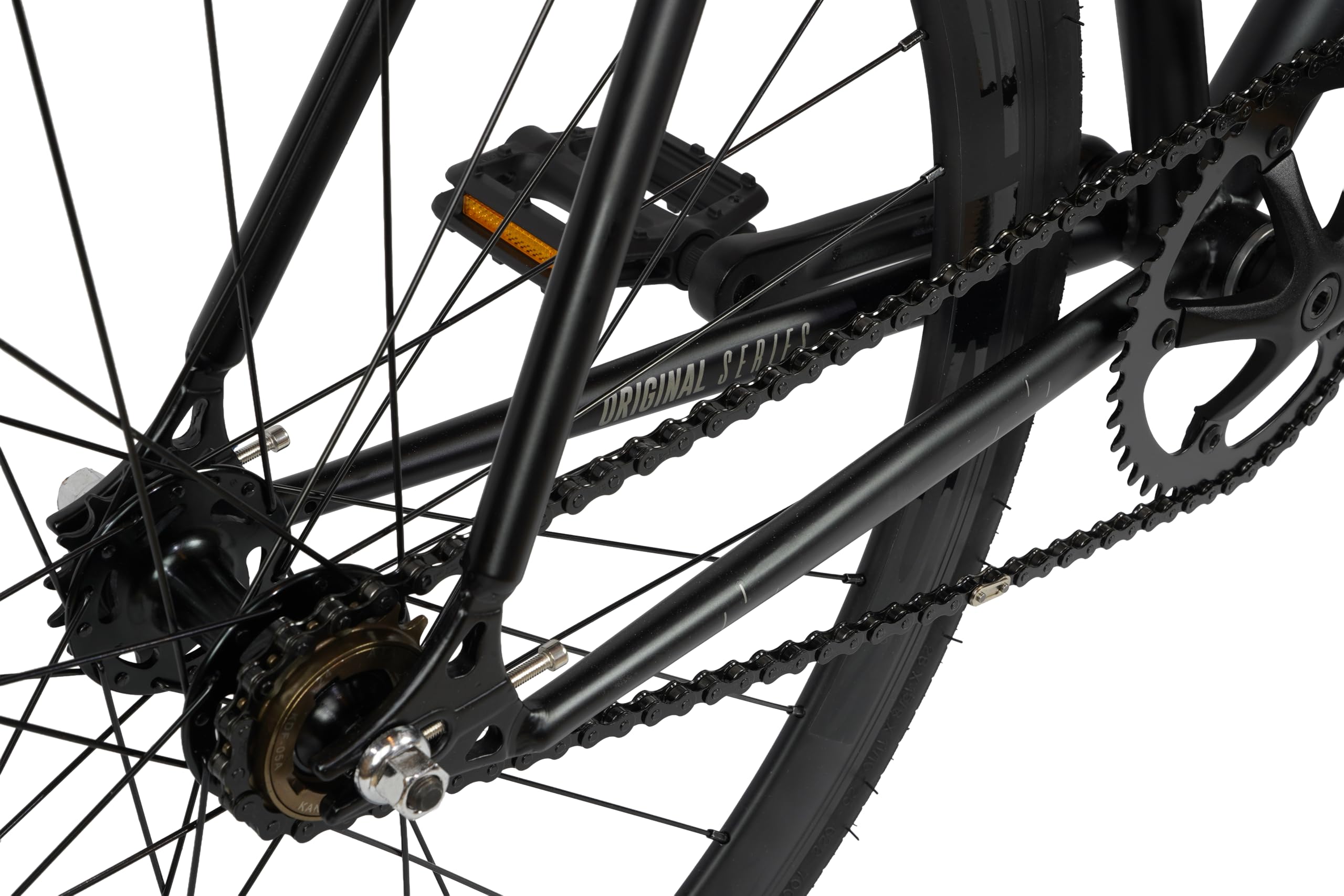 Bicicleta Fabric Bike – Original Collection, Hi-Ten de acero negro, Fixed Gear, Single Speed, Urban Commuter, 8 colores y 3 Tamaños, 10 kg