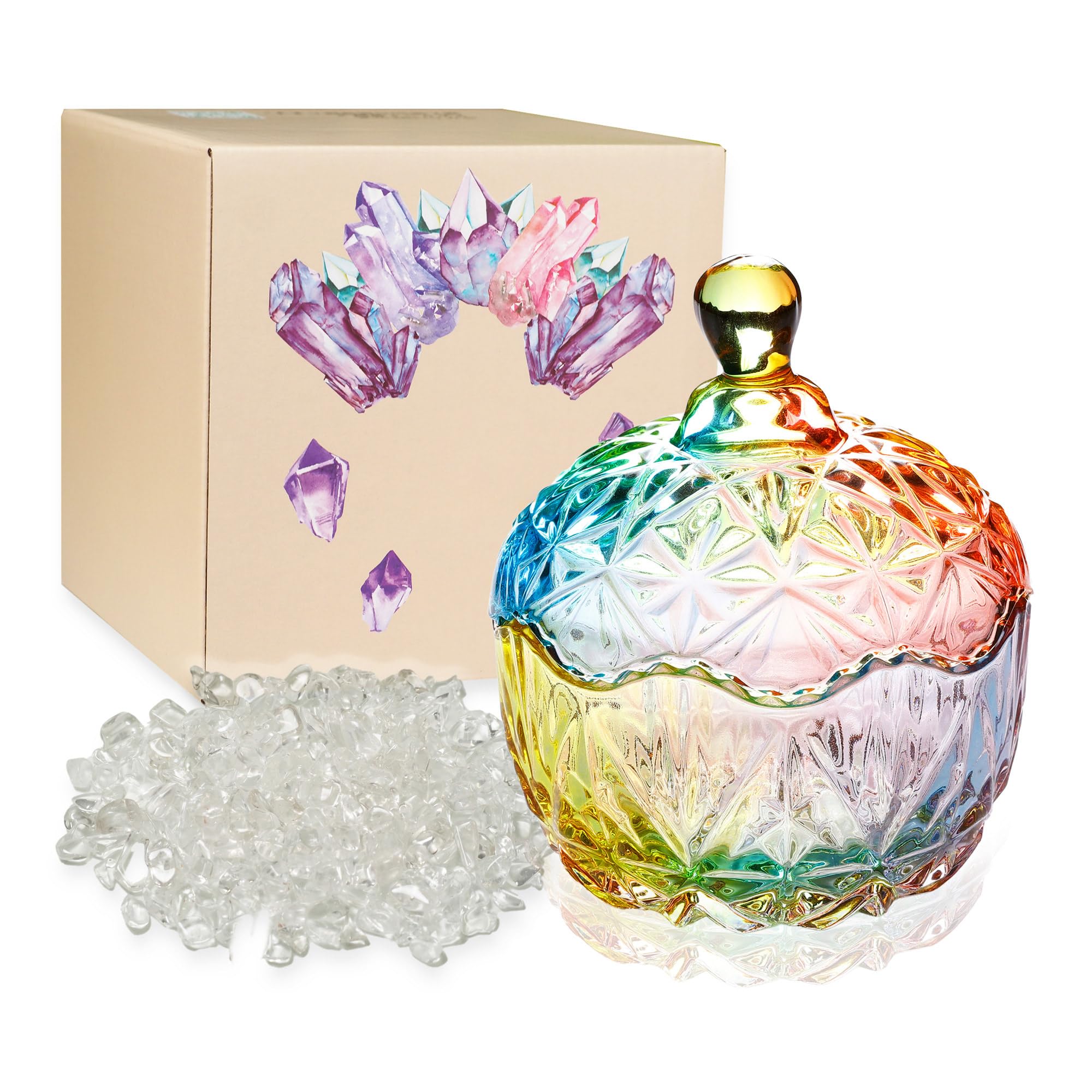 Amazon.co.jp: RELIGHT 天然石 水晶 さざれ石 300g パワーストーン