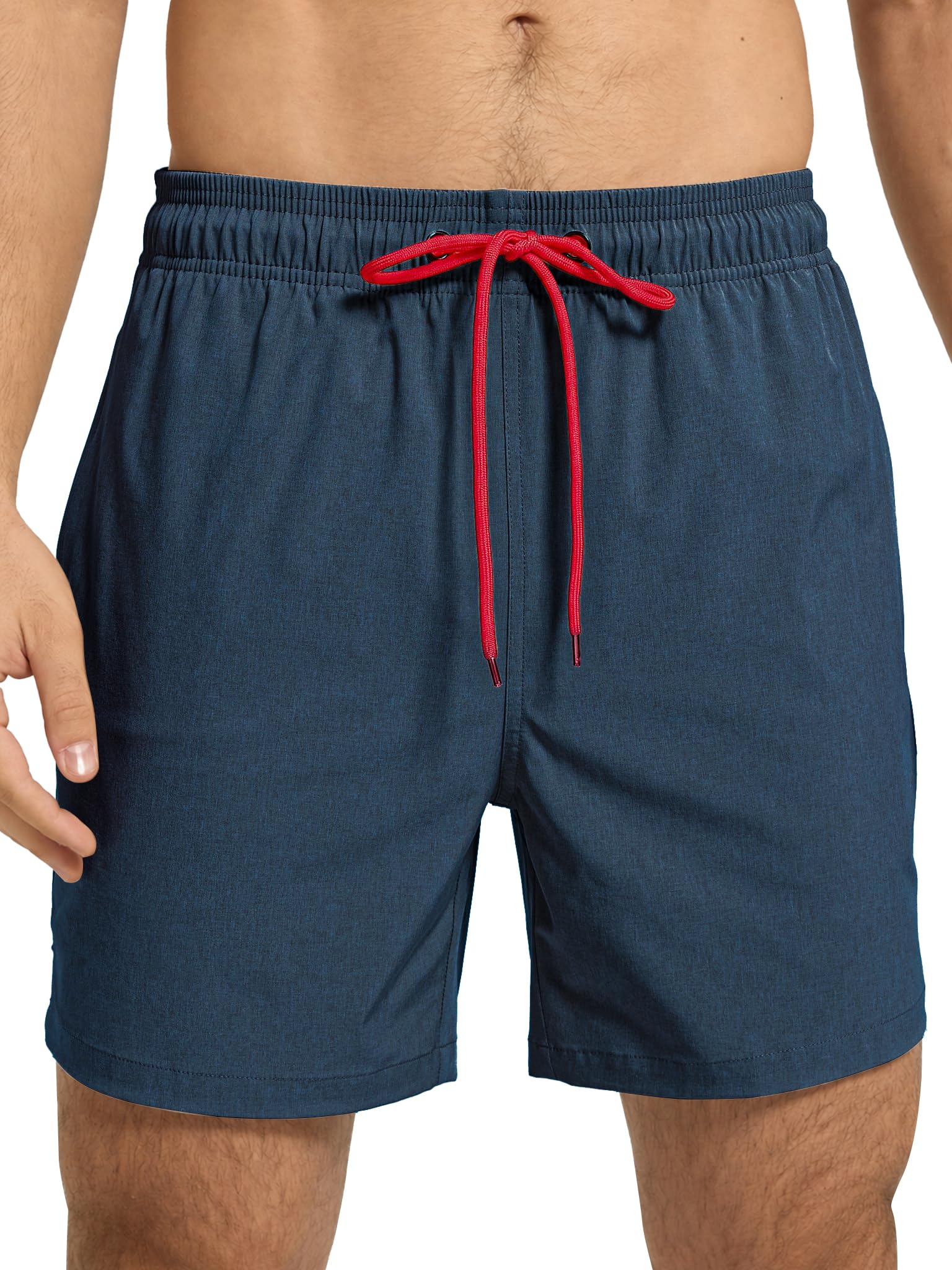 Arcweg Pantaloncini da Bagno Uomo Asciugatura Veloce Calzoncini da Bango Mare Beach Costume da Bagno Fodera Rete con Taschino e Coulisse Trunks