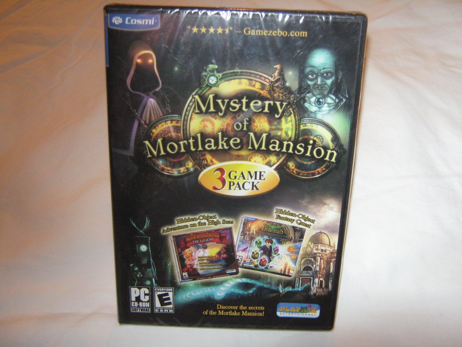Mystery of Mortlake Mansion, Spirit of Wandering, and Elementals - 3 Game Pack (DVDC176)