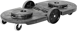 Rubbermaid Commercial Products Tandem BRUTE - Plataforma móvil, color negro