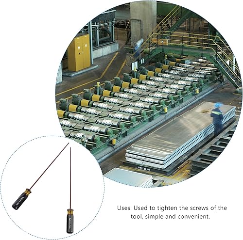 Miniatura 7 de DOITOOL Juego de 2 destornilladores y destornilladores ranurados de 15 pulgadas de largo, punta magnética de cabeza cruzada y destornillador de