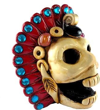Aztec Death Whistle - Loudest 125 DB, Authentic Aztec Design, Terrifying Sound, Assorted Colors