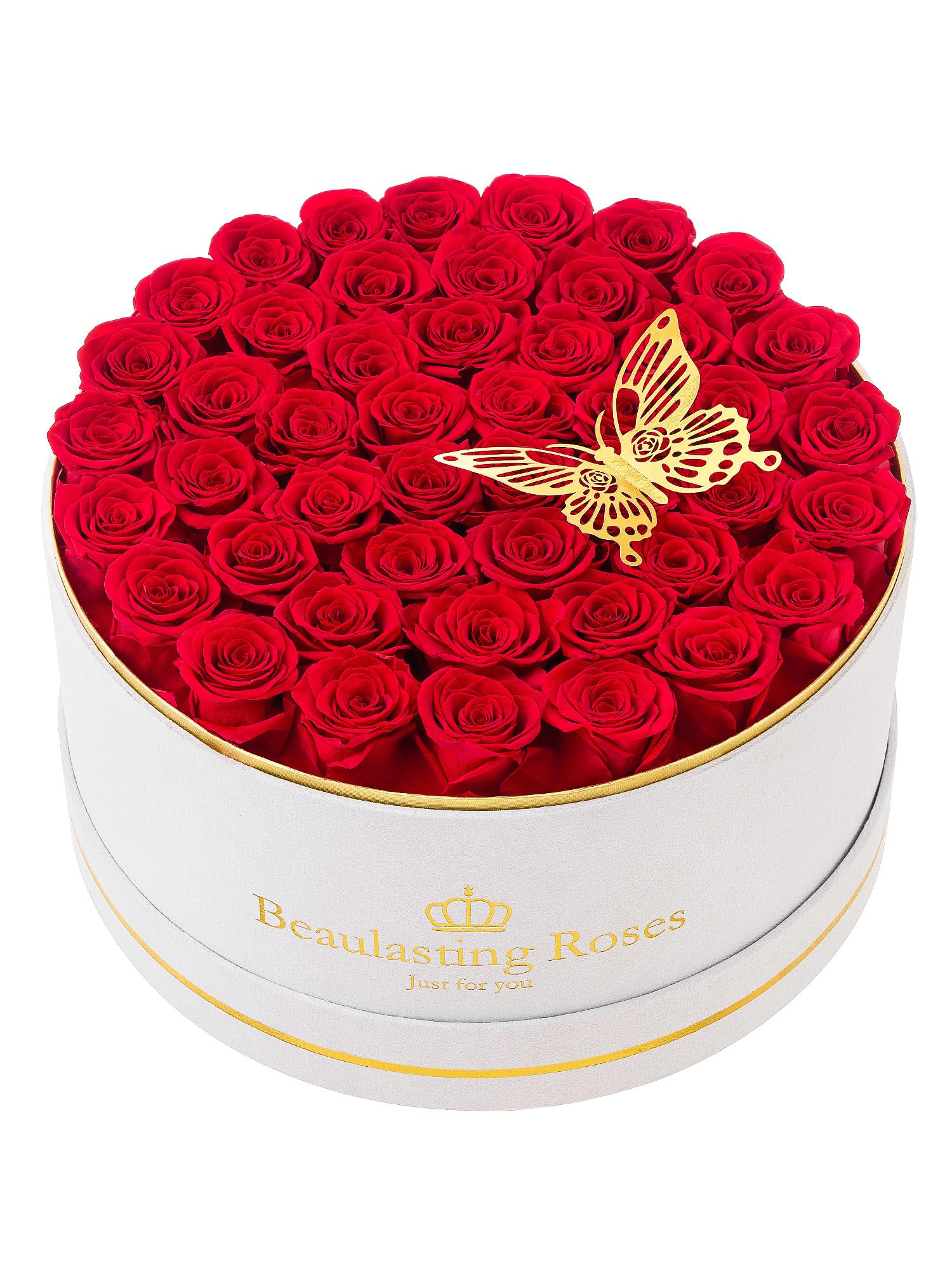 47 Preserved Roses Forever Flowers Real Roses in a Box