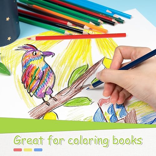 Miniatura 5 de S & E TEACHER'S EDITION Lápices de colores, 240 unidades, juego de lápices de colorear para adultos y niños, lápices de dibujo para bocetos, lápices