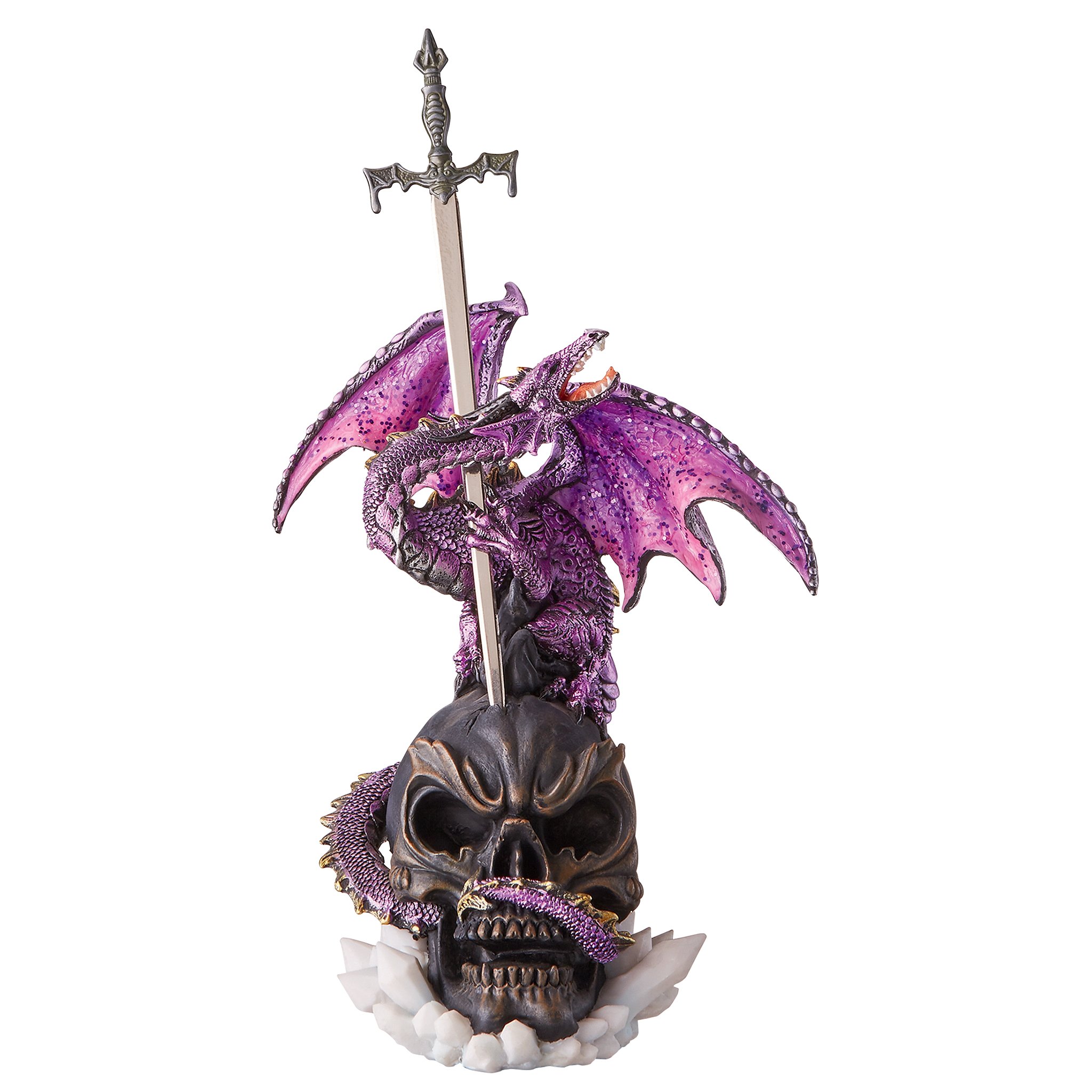 Design Toscano QS292685 Savage SABRE Gothic Dragon Statue