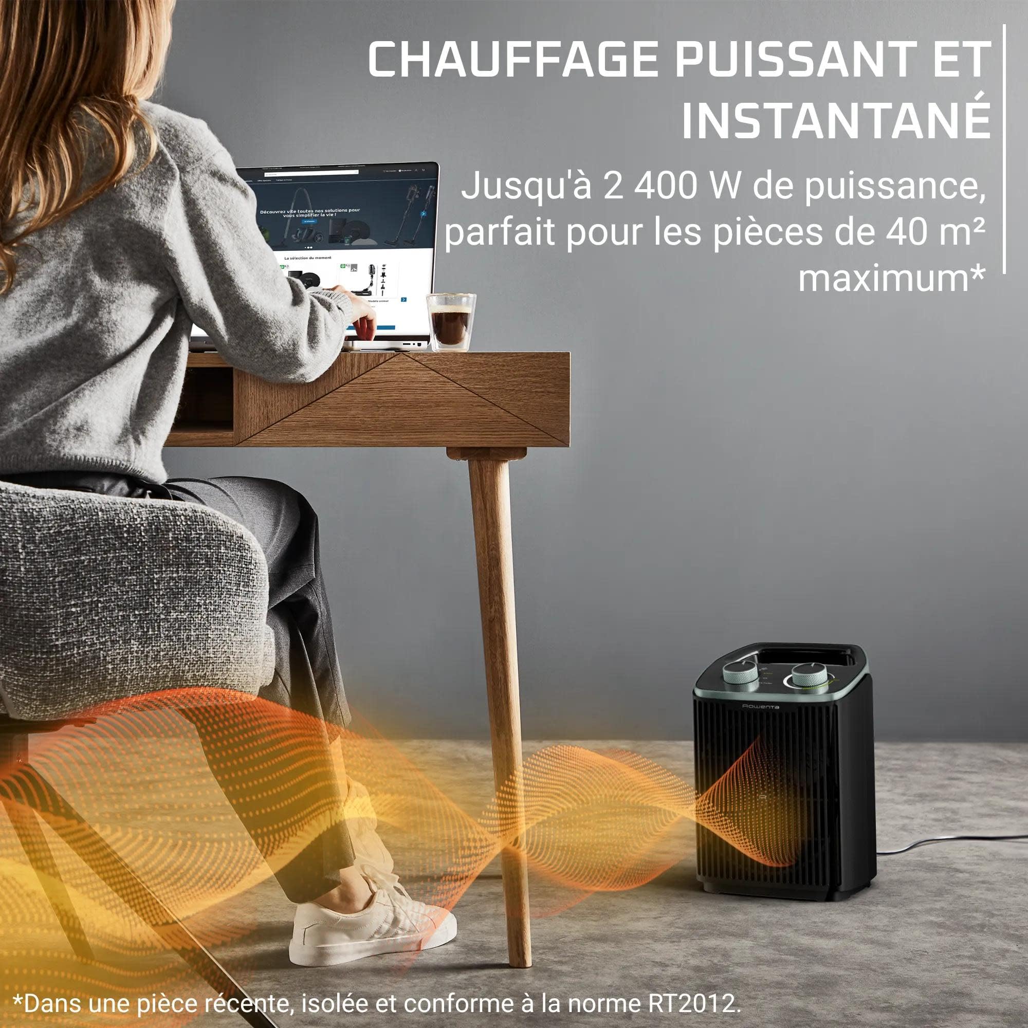 Rowenta Intense Comfort, chauffage d'appoint, chauffe rapide, SO2360