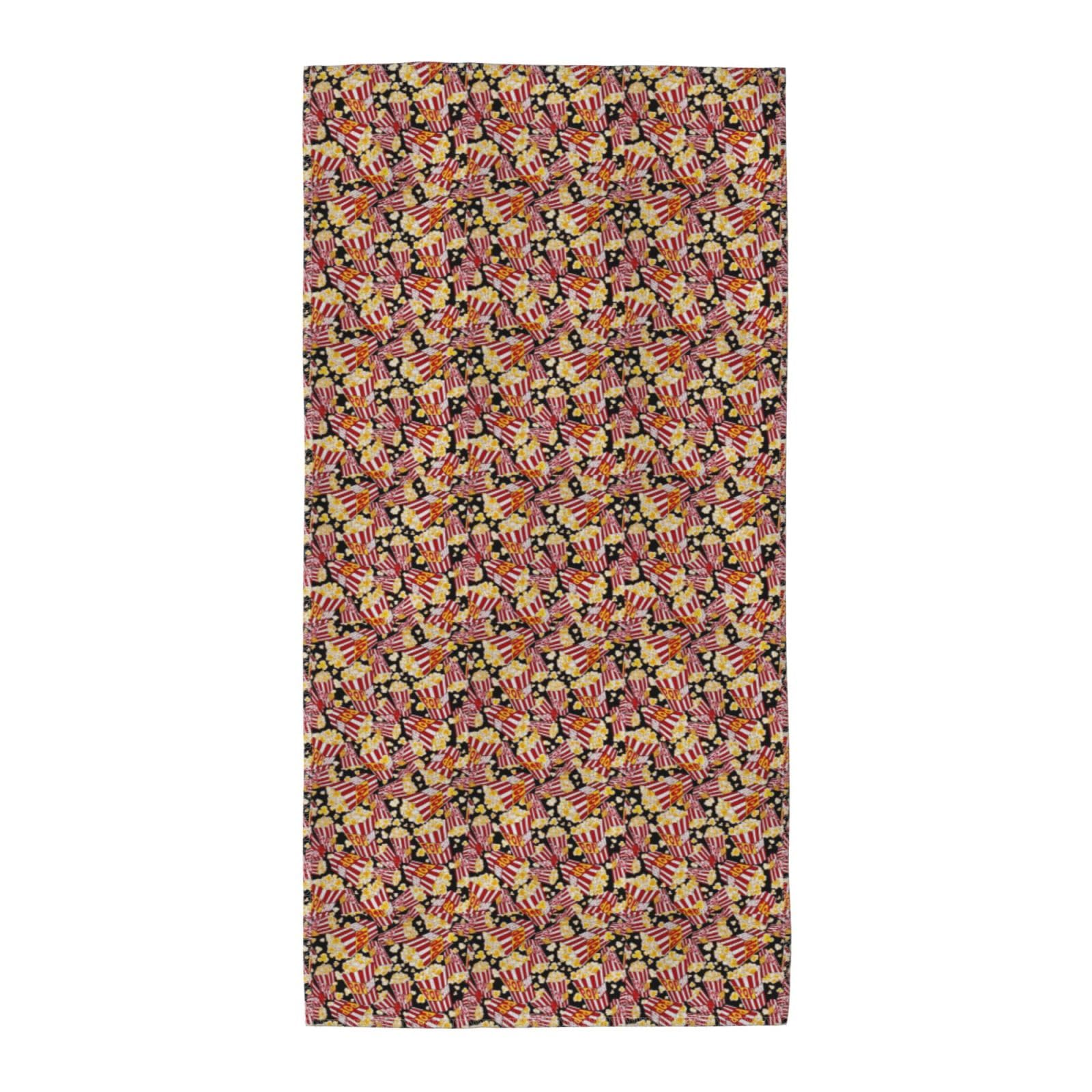 JBJGKHLP Popcorn Print Print Adults Extra Long Beach Towel Soft Absorbent Quick-Dry Gym Swimming Running Yoga