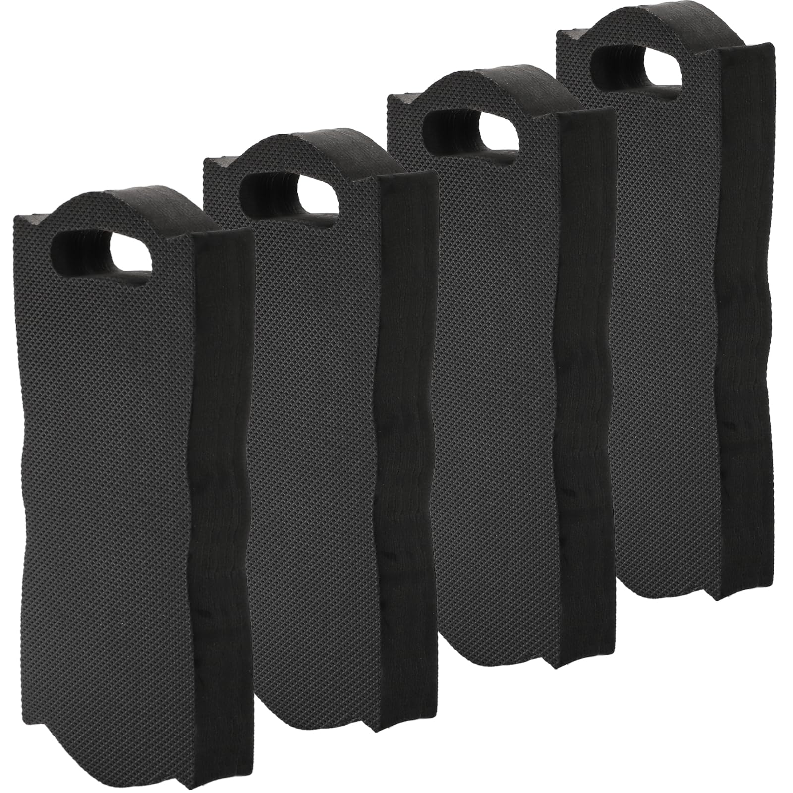 Four Covzoe Thick Kneeling Pads in Black