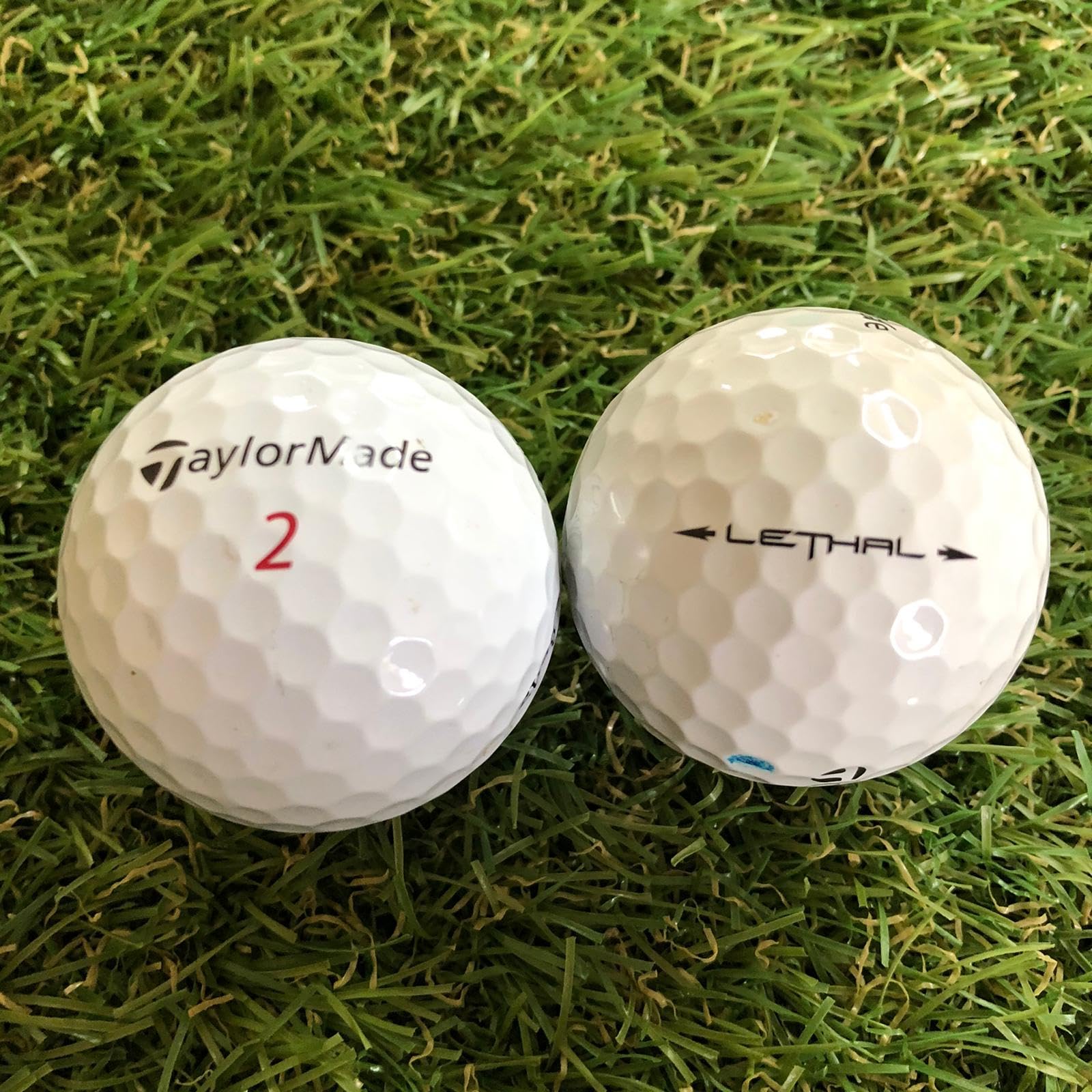 50 Taylormade Lethal Lakeballs Golfbälle AAA/AA